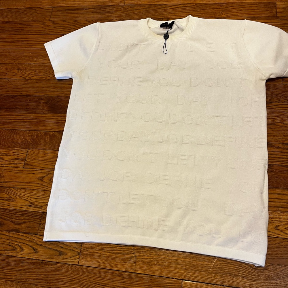 White LV T-Shirt